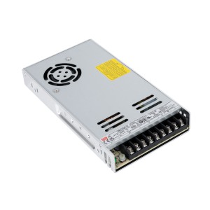 GLOBOSTAR® MEANWELL-LRS350-12  Τροφοδοτικό/Μετασχηματιστής PELV 350W 29A DC 12V IP20 - AC 220-240V σε DC 12V / Ρυθμιζόμενo από DC 10.2V έως DC 13.8V - Μ21.5 x Π11.5 x Υ3cm