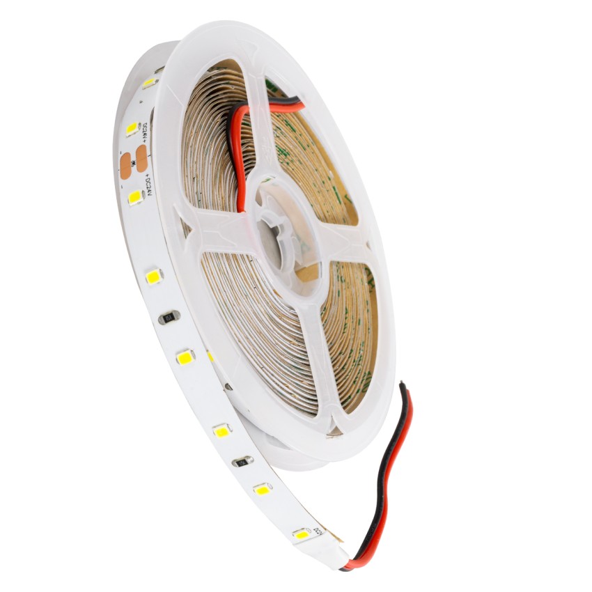 LILAC  Ταινία LED 6W/m 720lm/m 120° DC 24V IP20 - 60 x SMD 2835 LED Chip/Μέτρο - Μ5000 x Π8 x Υ1mm - Ρολό 5 Μέτρων - Ψυχρό Λευκό 6000K
