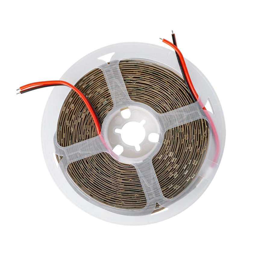GLOBOSTAR® LILAC  Ταινία LED 6W/m 540lm/m 120° DC 24V IP20 60 x SMD2835 Chip/m Θερμό Λευκό 2700K Dimmable - Μ500 x Π0.8 x Υ0.1cm - Ρολό 5 Μέτρων