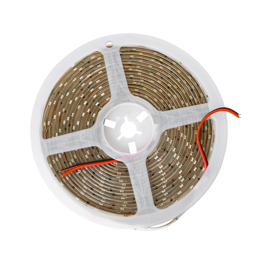 LILAC  Ταινία LED 6W/m 480lm/m 120° DC 24V Αδιάβροχη IP65 - 60 x SMD 2835 LED Chip/Μέτρο - Μ5000 x Π8 x Υ2mm - Ρολό 5 Μέτρων - Πράσινο