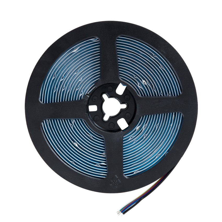 Ταινία LED RGBW+WW 18W/m 1800lm/m DC 24V IP20 - 5 Μέτρα Πολύχρωμη COB LED 120°
