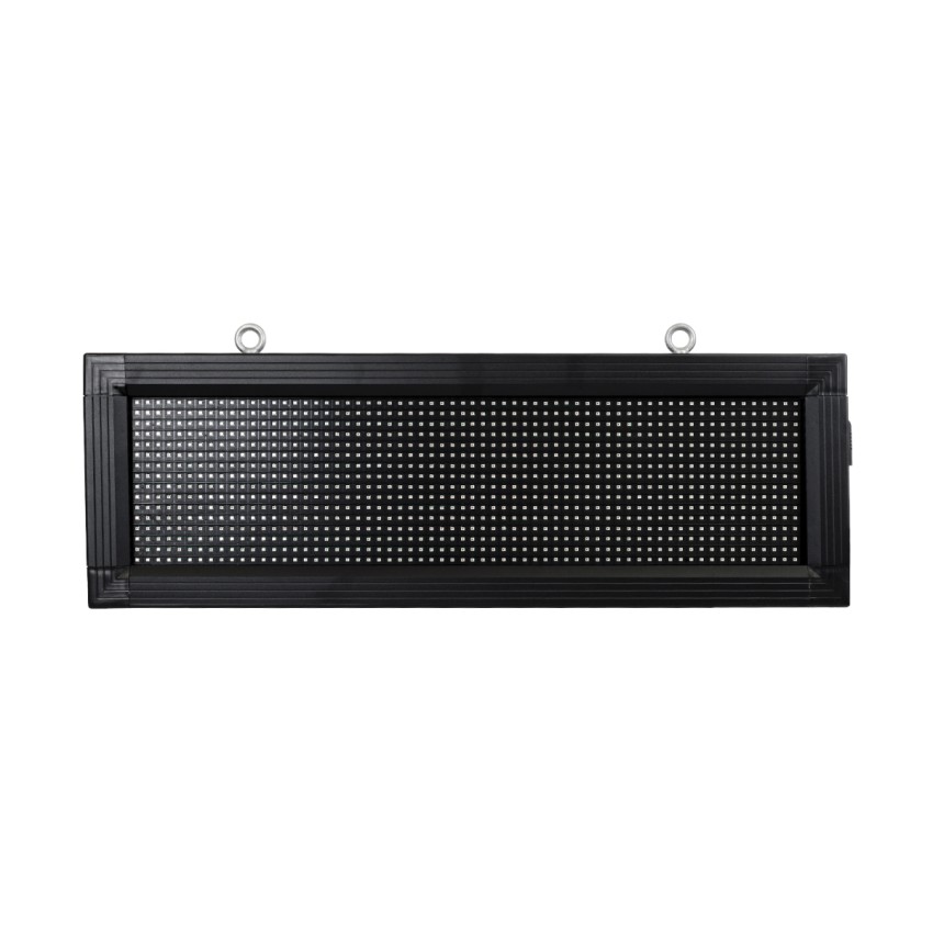 DISPLAY LED Scrolling Display 64x16cm - Κυλιόμενη Ψηφιακή Πινακίδα / Επιγραφή Μονής Όψης P10 LED SMD AC 220-240V - Λειτουργία μέσω Wi-Fi με Εφαρμογή APP - Αισθήτηρας Θερμοκρασίας και Υγρασίας - Αδιάβροχο IP65 - Μ72 x Π9 x Υ24cm - Κόκκινο DISPLAY LED Scrolling Display 64x16cm - Κυλιόμενη Ψηφιακή Πινακίδα / Επιγραφή Μονής Όψης P10 LED SMD AC 220-240V - Λειτουργία μέσω Wi-Fi με Εφαρμογή APP - Αισθήτηρας Θερμοκρασίας και Υγρασίας - Αδιάβροχο IP65 - Μ72 x Π9 x Υ24cm - Κόκκινο