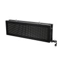 GLOBOSTAR® DISPLAY  Κυλιόμενη Ψηφιακή Επιγραφή 64x16cm P10 Διπλής Όψης LED AC 220-240V Αδιάβροχο IP65 RGB - WiFi Control μέσω FK APP - Αισθητήρας Θερμοκρασίας & Υγρασίας - Μ70.5 x Π11 x Υ22.5cm