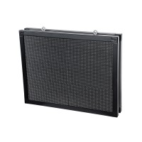 DISPLAY  LED Scrolling Display 64x48cm - Κυλιόμενη Ψηφιακή Πινακίδα / Επιγραφή Διπλής Όψης P10 LED SMD AC 220-240V - Λειτουργία μέσω Wi-Fi με Εφαρμογή APP - Αισθήτηρας Θερμοκρασίας και Υγρασίας - Αδιάβροχο IP65 - Μ70 x Π11 x Υ54.5cm - RGB