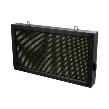 GLOBOSTAR®DISPLAY  Κυλιόμενη Ψηφιακή Επιγραφή 64x32cm P10 Μονής Όψης LED AC 220-240V Αδιάβροχο IP65 Ψυχρό Λευκό 6000K - WiFi Control μέσω FK APP - Αισθητήρας Θερμοκρασίας & Υγρασίας - Μ72 x Π9 x Υ42.5cm