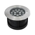 UNDERGROUND-SINA  Χωνευτό Φωτιστικό Σποτ Δαπέδου LED 18W 1710lm 15° DC 24V Αδιάβροχο IP68 Φ20 x Υ11cm Φυσικό Λευκό 4500K - Ανοξείδωτο Ατσάλι