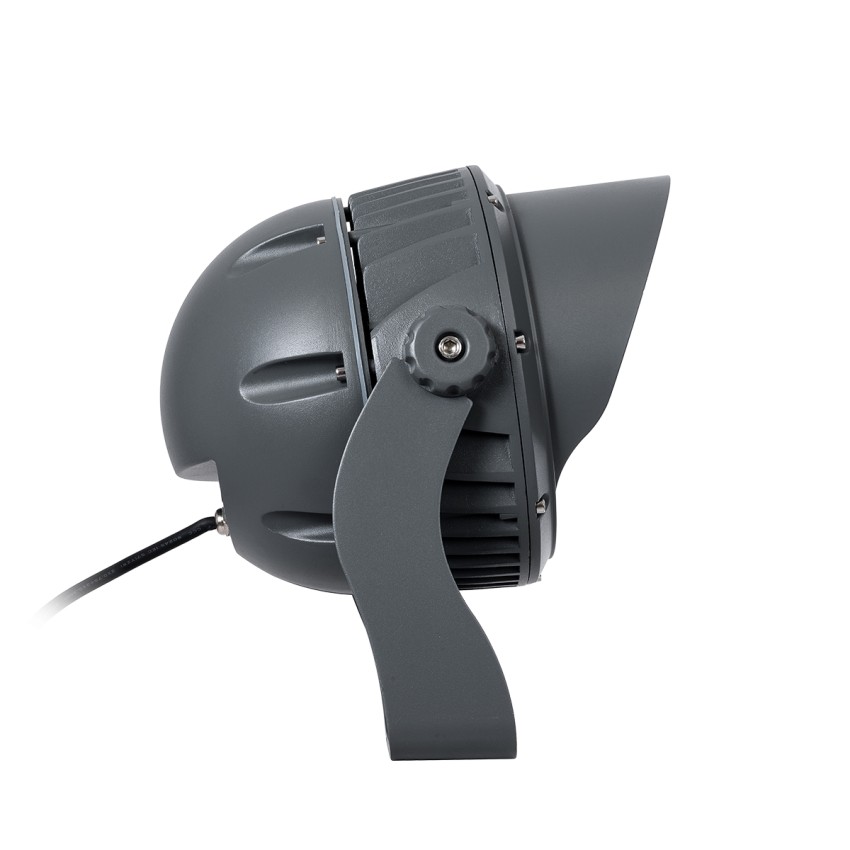 FLOOD-DIMO  Προβολέας Wall Washer με Αντιθαμβωτική Γρίλια για Φωτισμό Κτιρίων LED 54W 4860lm 10° AC 220-240V Αδιάβροχο IP67 Μ26 x Π28 x Υ35cm Θερμό Λευκό 2700K - Γκρι Ανθρακί