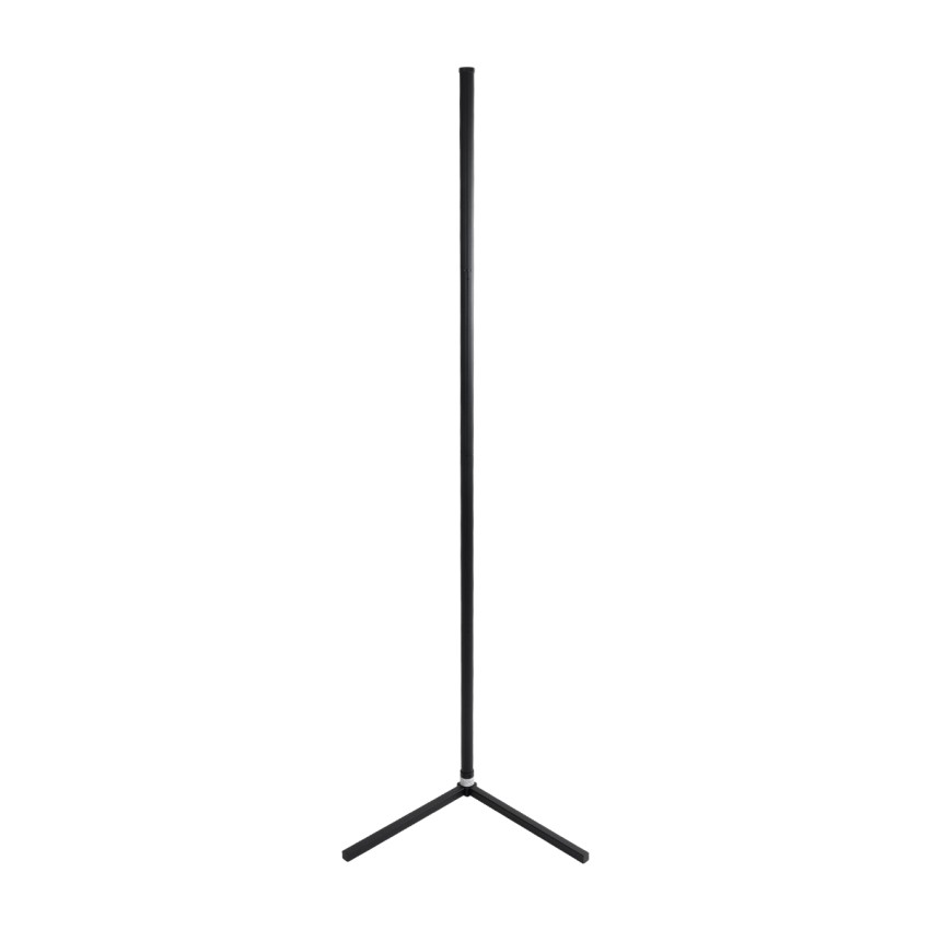 GLOBOSTAR® DIGICOLUMN  Μοντέρνο Επιδαπέδιο Γραμμικό Ψηφιακό Φωτιστικό Digital Pixel Symphony Bar με RF Ασύρματο Χειριστήριο LED 16W 1280lm 180° DC 5V με USB 2.0 IP20 Πολύχρωμο RGB Dimmable - Μαύρο - Φ3 x Υ165cm