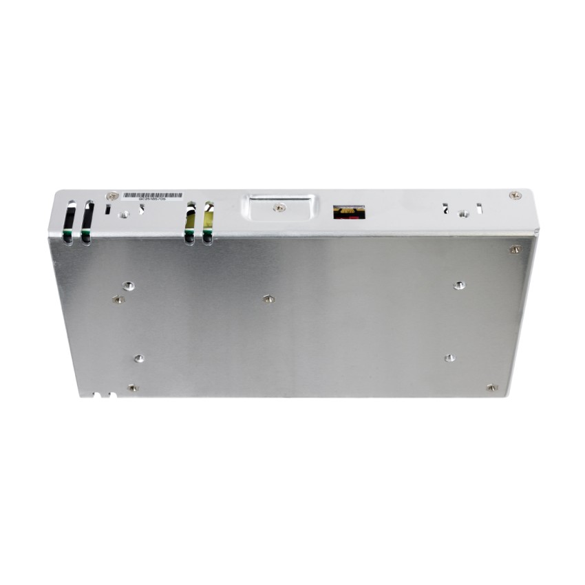 GLOBOSTAR® MEANWELL-LRS200-12  Τροφοδοτικό/Μετασχηματιστής PELV 200W 17A DC 12V IP20 - AC 220-240V σε DC 12V / Ρυθμιζόμενo από DC 10.2V έως DC 13.8V - Μ21.5 x Π11.5 x Υ3cm