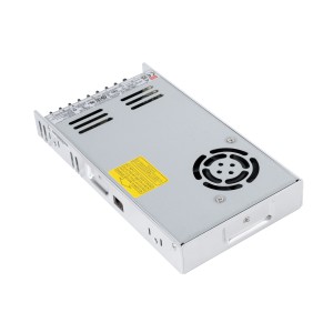 GLOBOSTAR® MEANWELL-LRS350-12  Τροφοδοτικό/Μετασχηματιστής PELV 350W 29A DC 12V IP20 - AC 220-240V σε DC 12V / Ρυθμιζόμενo από DC 10.2V έως DC 13.8V - Μ21.5 x Π11.5 x Υ3cm