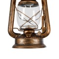 GLOBOSTAR® BARBAROSSA  Vintage Κρεμαστό Φωτιστικό Οροφής με Ντουί 1 x E27 AC 220-240V IP20 - Χάλκινο Εφέ Σκουριάς - Μ18 x Π18 x Υ28cm