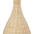 PARADIS  Boho Επιδαπέδιο Φωτιστικό Μονόφωτο 1 x E27 IP20 Μπεζ Ξύλο - Μ30 x Π30 x Υ100cm