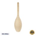 PARADIS  Boho Επιδαπέδιο Φωτιστικό Μονόφωτο 1 x E27 IP20 Μπεζ Ξύλο - Μ50 x Π50 x Υ180cm