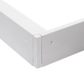 GLOBOSTAR® PANELBASE  Επιτοίχιο Πλαίσιο Στήριξης Ειδικό για Πάνελ 60x60cm - Μ60 x Π60 x Υ4.5cm