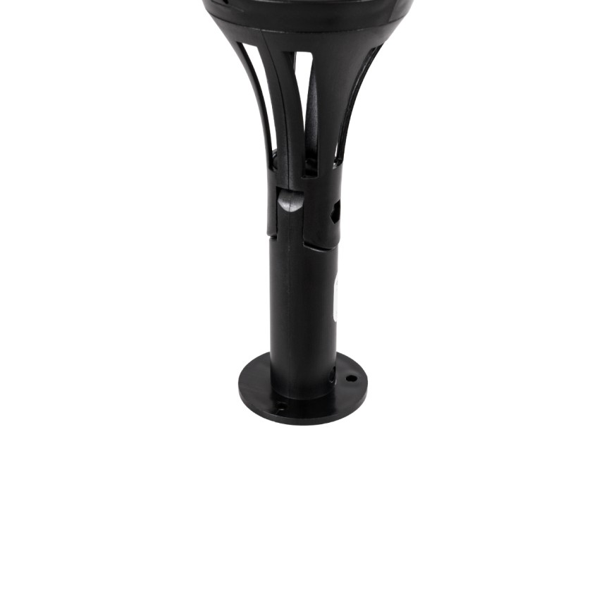 FIAMMA  Αυτόνομο Ηλιακό Καρφωτό Φωτιστικό Κήπου LED SMD 2W 80lm με Ενσωματωμένη Μπαταρία 1500mAh - Φωτοβολταϊκό Πάνελ - Αισθητήρα Ημέρας-Νύχτας Φαναράκι Κήπου - Εφέ Φλόγας Διακοσμητικό - Αδιάβροχο IP65 - 1800K Φ10 x Υ55cm