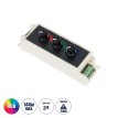 DC RGB Dimmer Controller 3 Καναλιών DC 12V 3 x 9A 144W - Max 27A 144W - IP20 Μ13 x Π4 x Υ4.5cm