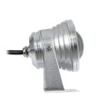 GLOBOSTAR® TREECOBINI  Φωτιστικό Σποτ για Φυτά - Δέντρα LED 10W 900lm 35° DC 12V Αδιάβροχο IP65 Θερμό Λευκό 2700K Dimmable - Bridgelux COB Chip - Νίκελ Βούρτσας - Μ7 x 10.5 x Υ8.5cm