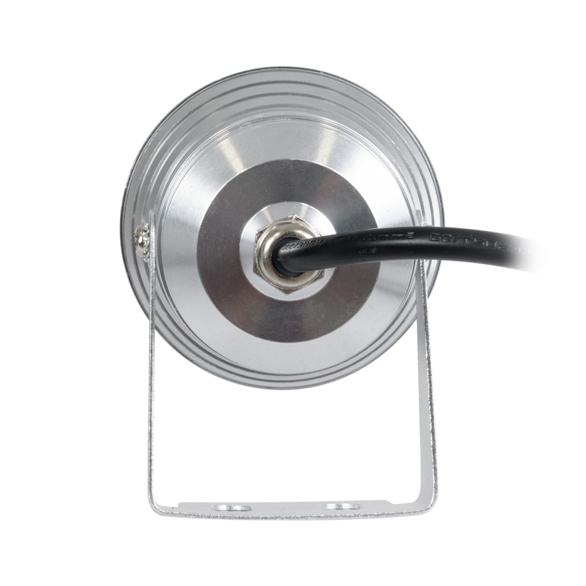 GLOBOSTAR® TREECOBINI  Φωτιστικό Σποτ για Φυτά - Δέντρα LED 10W 900lm 35° DC 12V Αδιάβροχο IP65 Θερμό Λευκό 2700K Dimmable - Bridgelux COB Chip - Νίκελ Βούρτσας - Μ7 x 10.5 x Υ8.5cm