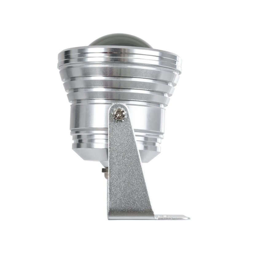 GLOBOSTAR® TREELIGHT-COBINI  Σποτ Φωτισμού για Φυτά - Δέντρα με IR Ασύρματο Χειριστήριο LED 10W 500lm 35° DC 12V Αδιάβροχο IP65 Πολύχρωμο RGB Dimmable - Χρώμιο - Μ7 x Π10.5 x Υ8.5cm