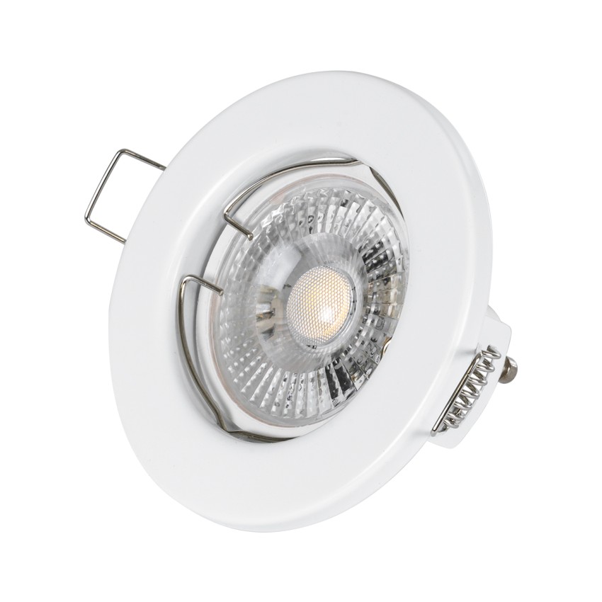 DELTA Χωνευτό Στρόγγυλο Σποτ Οροφής για Λάμπα MR16 με Βάση GU5.3 ή GU10 - IP20 - Μεταλλικό - Φ83 x Υ31mm - Λευκό DELTA Χωνευτό Στρόγγυλο Σποτ Οροφής για Λάμπα MR16 με Βάση GU5.3 ή GU10 - IP20 - Μεταλλικό - Φ83 x Υ31mm - Λευκό