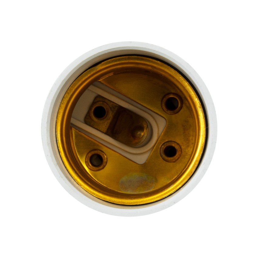 Πλαστικός Αντάπτορας Μετατροπέας από 1xB22 Ντουί σε 1xE27 Ντουί Λευκό Φ3.3 x Υ5cm Πλαστικός Αντάπτορας Μετατροπέας από 1xB22 Ντουί σε 1xE27 Ντουί Λευκό Φ3.3 x Υ5cm