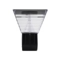 GLOBOSTAR® GRACIOUS  Μοντέρνο Φωτιστικό Τοίχου - Απλίκα LED 10W 500lm 120° με Ενσωματωμένο Φωτοβολταϊκό Panel 6V 2W & Επαναφορτιζόμενη Μπαταρία Li-ion 3.2V 1800mAh με Αισθητήρα Ημέρας-Νύχτας Αδιάβροχο IP65 Ρυθμιζόμενο Λευκό CCT με Διακόπτη στο Σώμα 27