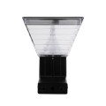 GLOBOSTAR® GRACIOUS  Μοντέρνο Φωτιστικό Τοίχου - Απλίκα LED 10W 500lm 120° με Ενσωματωμένο Φωτοβολταϊκό Panel 6V 2W & Επαναφορτιζόμενη Μπαταρία Li-ion 3.2V 1800mAh με Αισθητήρα Ημέρας-Νύχτας Αδιάβροχο IP65 Ρυθμιζόμενο Λευκό CCT με Διακόπτη στο Σώμα 27