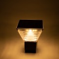 GLOBOSTAR® GRACIOUS  Μοντέρνο Φωτιστικό Τοίχου - Απλίκα LED 10W 500lm 120° με Ενσωματωμένο Φωτοβολταϊκό Panel 6V 2W & Επαναφορτιζόμενη Μπαταρία Li-ion 3.2V 1800mAh με Αισθητήρα Ημέρας-Νύχτας Αδιάβροχο IP65 Ρυθμιζόμενο Λευκό CCT με Διακόπτη στο Σώμα 27