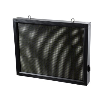 GLOBOSTAR®DISPLAY  Κυλιόμενη Ψηφιακή Επιγραφή 64x48cm P10 Μονής Όψης LED AC 220-240V Αδιάβροχο IP65 Ψυχρό Λευκό 6000K - WiFi Control μέσω FK APP - Αισθητήρας Θερμοκρασίας & Υγρασίας - Μ72 x Π9 x Υ56cm