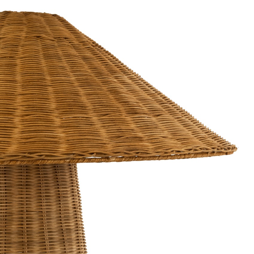 GLOBOSTAR® PERU  Boho Επιδαπέδιο Φωτιστικό με Ντουί 1 x E27 AC 220-240V IP20 - Μπεζ - Μ73 x Π73 x Υ135cm