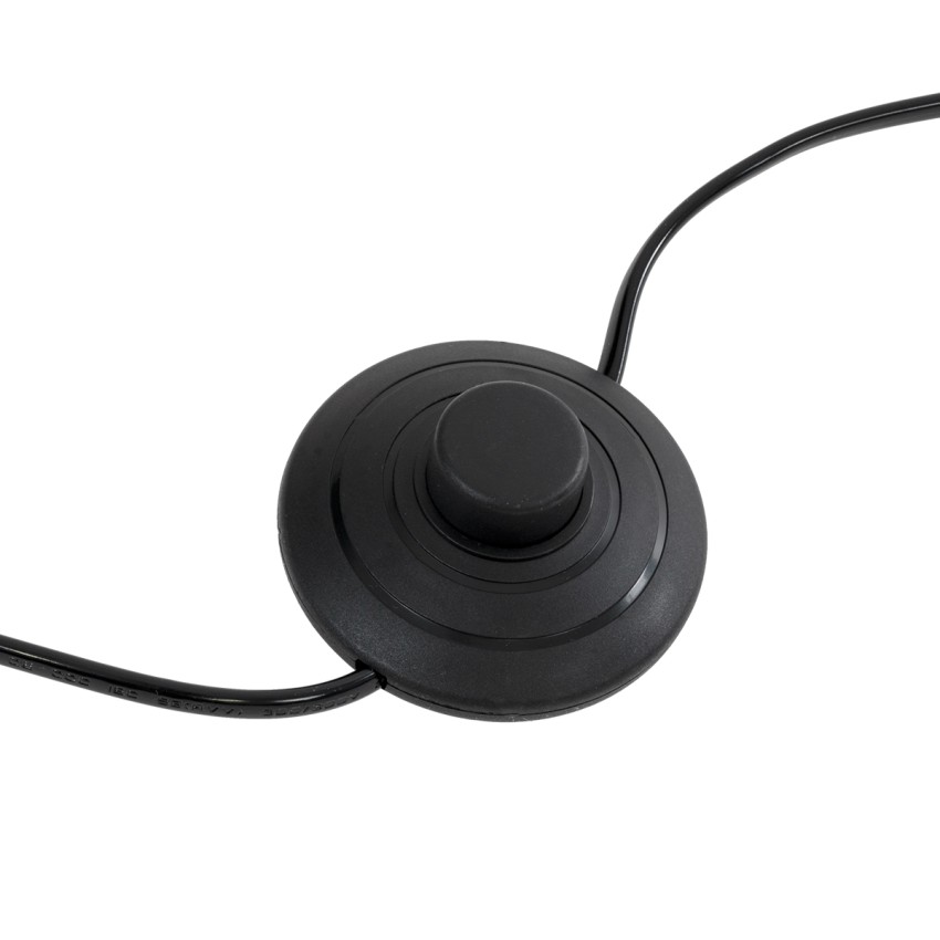 PALMA  Boho Επιδαπέδιο Φωτιστικό Δίφωτο 2 x E27 IP20 Μαύρο Ξύλο με Μπεζ Ύφασμα - Μ25 x Π25 x Υ140cm