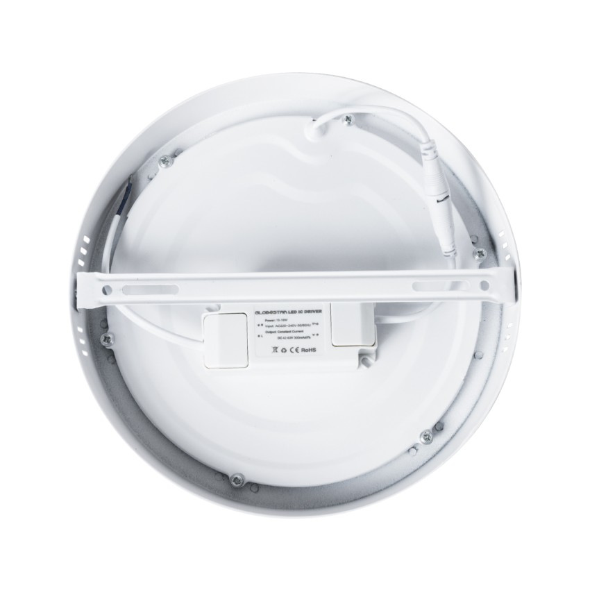 Εξωτερικό LED Panel Φ22cm 20W 2120lm 120° AC 220-240V IP20 Φ22.2 x Υ3cm Φυσικό Λευκό 4500K