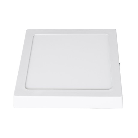GLOBOSTAR® PANELO  Panel Οροφής LED 20W 1900lm 120° AC 220-240V IP20 Φυσικό Λευκό 4500K - Lumileds SMD Chip & TÜV SÜD Driver - Λευκό Γαλακτερό - Μ22 x Π22 x Υ3cm / Q20 x 20cm