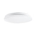 GLOBOSTAR® CELANO  Φωτιστικό Πλαφονιέρα Οροφής LED 20W 2000lm 120° AC 220-240V Αδιάβροχο IP54 Ψυχρό Λευκό 6000K - Lumileds SMD Chip - Λευκό Γαλακτερό - Μ26 x Π26 x Υ6cm