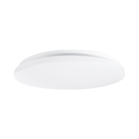 GLOBOSTAR® CELANO  Φωτιστικό Πλαφονιέρα Οροφής LED 30W 2850lm 120° AC 220-240V Αδιάβροχο IP54 Φυσικό Λευκό 4500K - Lumileds SMD Chip - Λευκό Γαλακτερό - Μ33 x Π33 x Υ6cm
