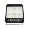 GLOBOSTAR® TITAN  Προβολέας για Γήπεδα Tennis & Ποδοσφαίρου 5x5 LED 390W 48750lm 60°x90° AC 220-240V Αδιάβροχο IP67 Φυσικό Λευκό 5000K - Lumileds SMD Chip  - Μαύρο Ματ - Μ32 x Π8 x Υ35cm