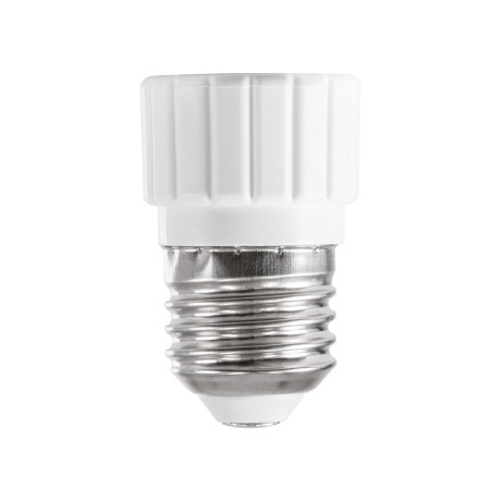 GLOBOSTAR® ADAPTOR  Αντάπτορας/Μετατροπέας από Ντουί E27 σε GU10 IP20 - Μ3 x Π3 x Υ5cm