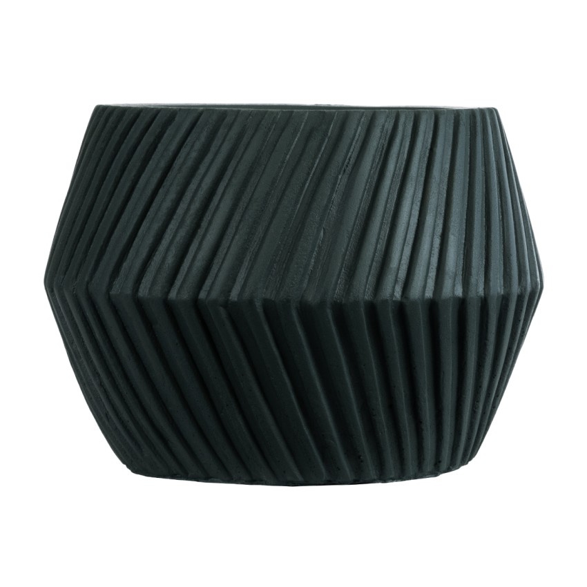 Τεχνητός Κήπος BARBADOS Διακοσμητικό Κεραμικό Κασπώ Γλάστρα - Μαύρο Φ11 x Υ8.5cm Τεχνητός Κήπος BARBADOS Διακοσμητικό Κεραμικό Κασπώ Γλάστρα - Μαύρο Φ11 x Υ8.5cm