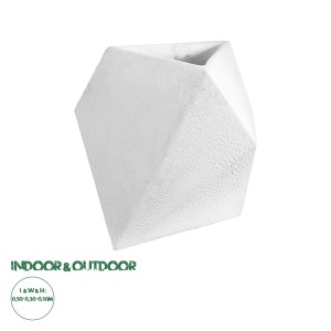 Τεχνητός Κήπος ALBEROBELLO  Επιδαπέδιο Πολυεστερικό Τσιμεντένιο Κασπώ Γλάστρα -  Λευκό Μ50 x Π30 x Υ50cm Τεχνητός Κήπος ALBEROBELLO  Επιδαπέδιο Πολυεστερικό Τσιμεντένιο Κασπώ Γλάστρα -  Λευκό Μ50 x Π30 x Υ50cm