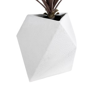 Τεχνητός Κήπος ALBEROBELLO  Επιδαπέδιο Πολυεστερικό Τσιμεντένιο Κασπώ Γλάστρα -  Λευκό Μ50 x Π30 x Υ50cm Τεχνητός Κήπος ALBEROBELLO  Επιδαπέδιο Πολυεστερικό Τσιμεντένιο Κασπώ Γλάστρα -  Λευκό Μ50 x Π30 x Υ50cm