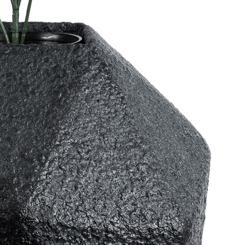 Τεχνητός Κήπος CARNABY Επιδαπέδιο Πολυεστερικό Τσιμεντένιο Κασπώ Γλάστρα - Μαύρο Μ30 x Π30 x Υ30cm Τεχνητός Κήπος CARNABY Επιδαπέδιο Πολυεστερικό Τσιμεντένιο Κασπώ Γλάστρα - Μαύρο Μ30 x Π30 x Υ30cm