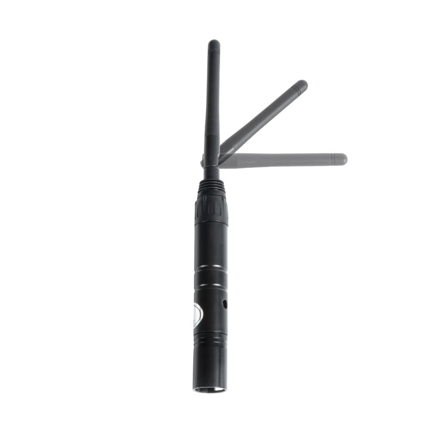 GLOBOSTAR® SKYDANCE-DM-WT  DMX512 Ασύρματος Πομπός RF 2.4Ghz ISM GFSK 20dBm 400m Αρσενικό XLR3 DC 5V IP20 - Μ1.9 x Π1.9 x Υ22cm