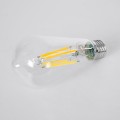 Λάμπα LED Long Filament E27 ST64 Αχλάδι 4W 840lm 360° AC 220-240V IP20 Φ6.4 x Υ14.5cm Θερμό Λευκό 2700K με Διάφανο Γυαλί - Pro Series 210lm/W - A Ενεργειακή Κλάση