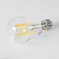 Λάμπα LED Long Filament E27 ST64 Αχλάδι 7W 1470lm 360° AC 220-240V IP20 Φ6.4 x Υ14.5cm Θερμό Λευκό 2700K με Διάφανο Γυαλί - Pro Series 210lm/W - A Ενεργειακή Κλάση