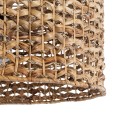 GLOBOSTAR® MANGATA  Boho Κρεμαστό Φωτιστικό Οροφής με Ντουί 1 x E27 AC 220-240V IP20 - Καφέ - Μ60 x Π60 x Υ28cm