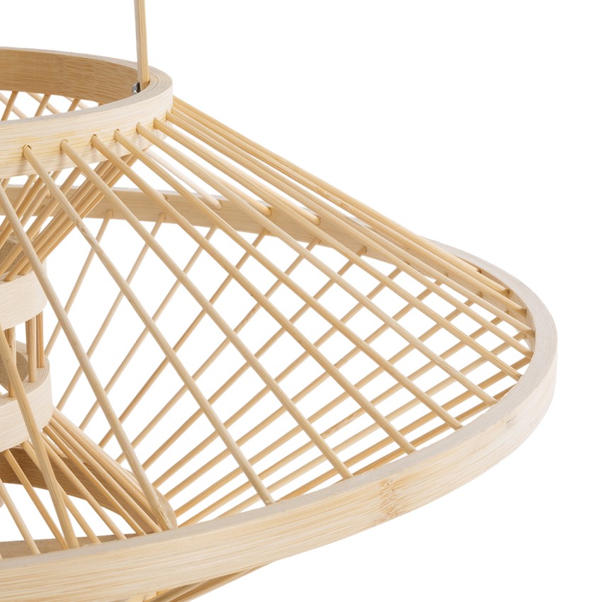 GLOBOSTAR® SORENIA  Boho Επιδαπέδιο Φωτιστικό με Ντουί 1 x E27 AC 220-240V IP20 - Μπεζ - Μ50 x Π50 x Υ18cm