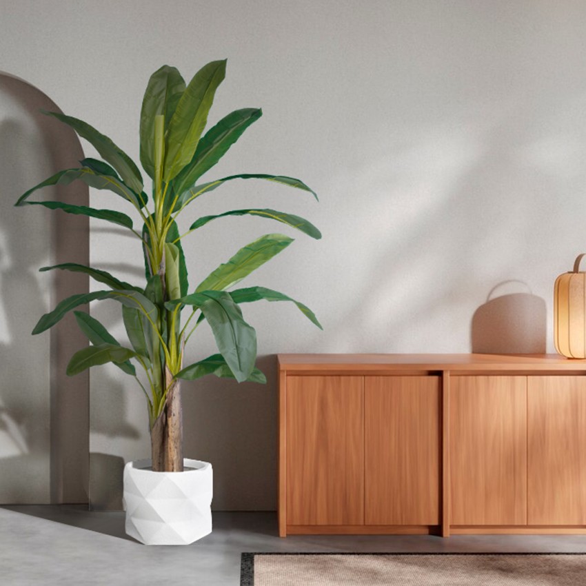 Τεχνητός Κήπος BANANA TREE  - Τεχνητό Διακοσμητικό Φυτό Μπανανιά - Μπανανόδεντρο Υ240cm