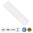 Χωνευτό LED Panel Milky Super Slim 120x30cm 48W 4560lm 120° CRI≥80Ra UGR<19 AC 220-240V IP20 Μ120 x Π30 x Υ1.5cm - Φυσικό Λευκό 4500K - TÜV Certified Driver