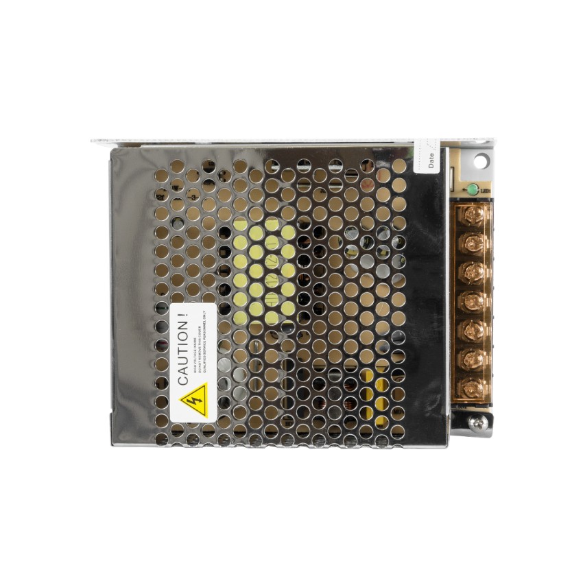 GLOBOSTAR® LUMIVOLT  Τροφοδοτικό/Μετασχηματιστής PELV 120W 10A DC 12V IP20 - AC 220-240V σε DC 12V / Ρυθμιζόμενo από DC 10.8V έως DC 13.2V - Μ13 x Π10 x Υ4cm