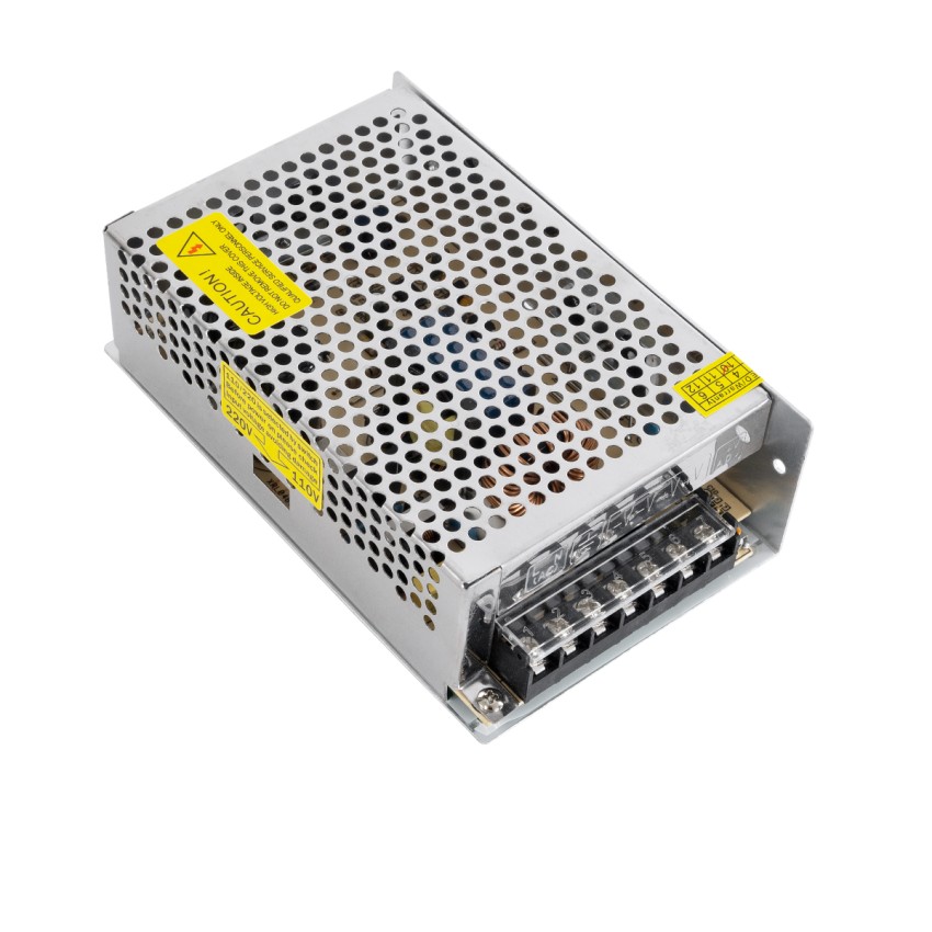 GLOBOSTAR® LUMIVOLT  Τροφοδοτικό/Μετασχηματιστής PELV 200W 8.3A DC 24V IP20 - AC 220-240V σε DC 24V / Ρυθμιζόμενo από DC 22.5V έως DC 25.5V - Μ16 x Π10 x Υ5cm GLOBOSTAR® LUMIVOLT  Τροφοδοτικό/Μετασχηματιστής PELV 200W 8.3A DC 24V IP20 - AC 220-240V σε DC 24V / Ρυθμιζόμενo από DC 22.5V έως DC 25.5V - Μ16 x Π10 x Υ5cm